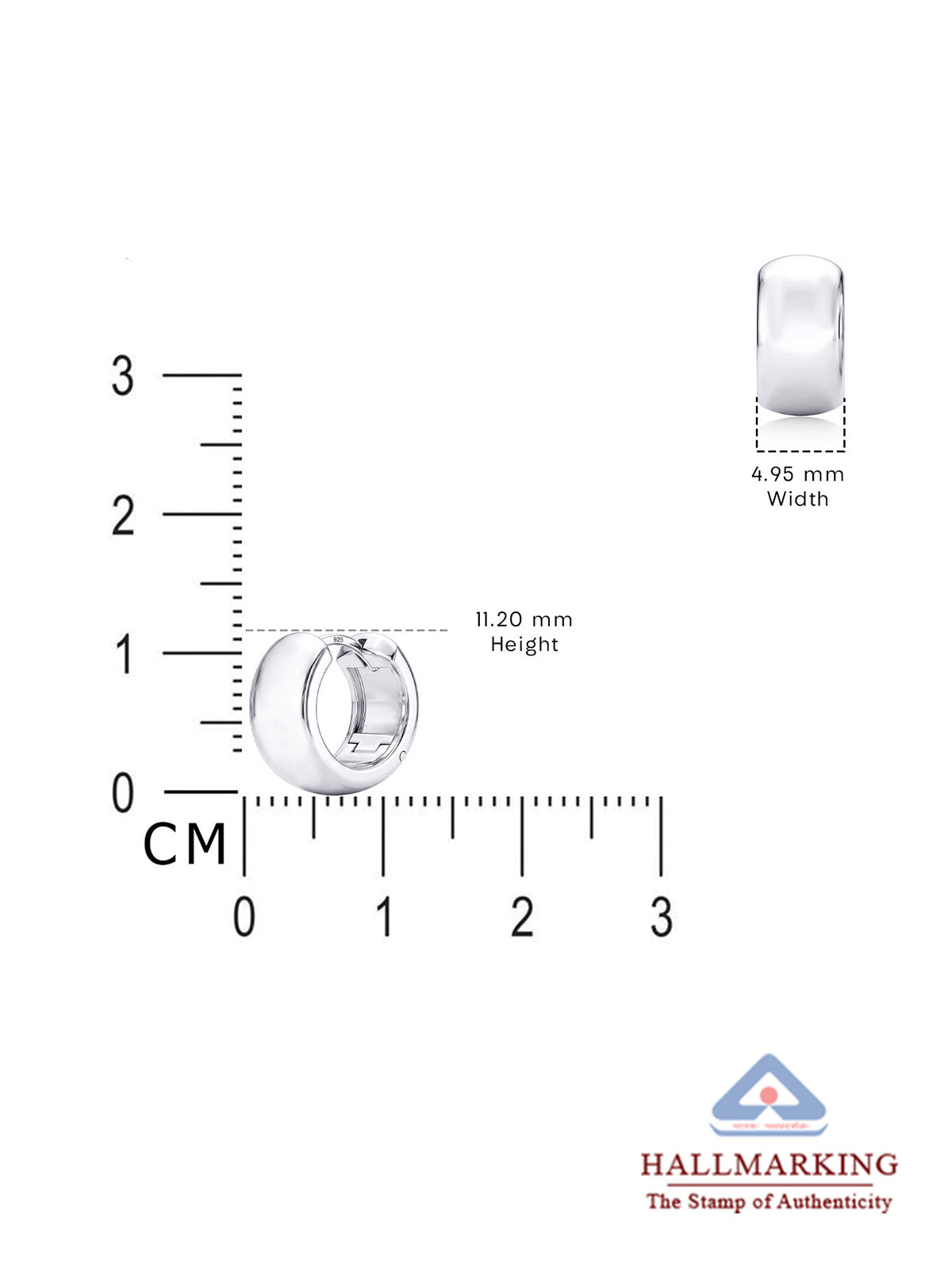 Milano Mini Women's Huggie Hoops