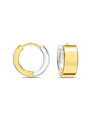 Duetta Reversible Women's Huggie Earrings