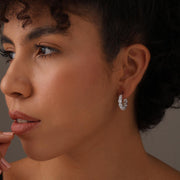Gold Click-Top Hoop Earrings