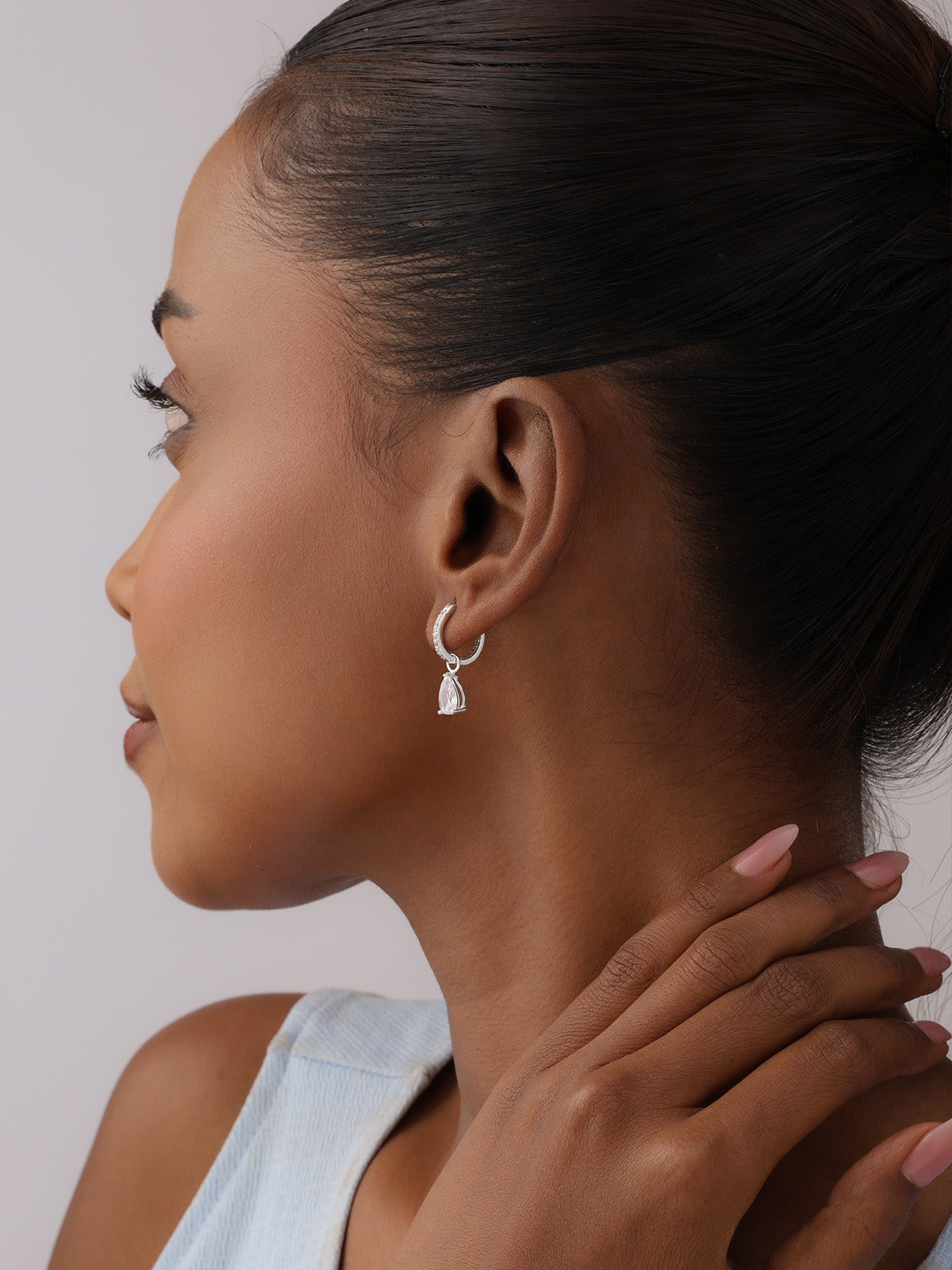 Silver Mini Hoop Earrings
