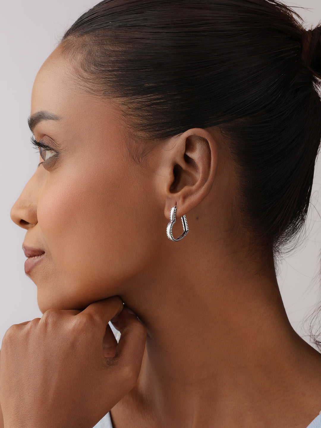 Antique Huggie Earrings