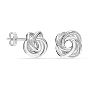 Silver Essential Stud Earrings