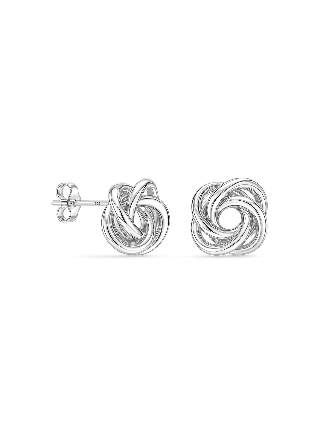 Silver Essential Stud Earrings