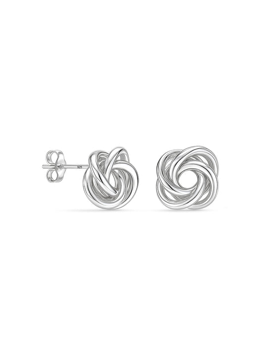 Silver Essential Stud Earrings