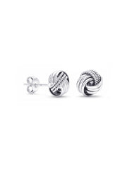 Silver Classic Stud Earrings