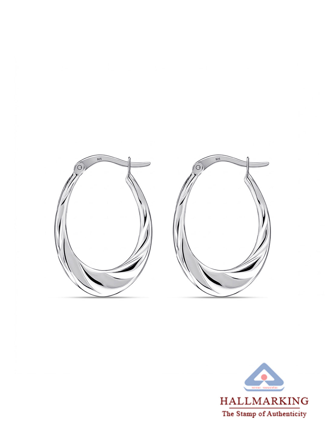 Mini Oval Shrimp Hoops