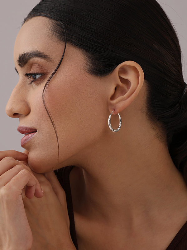 High-Polish Round Hoops