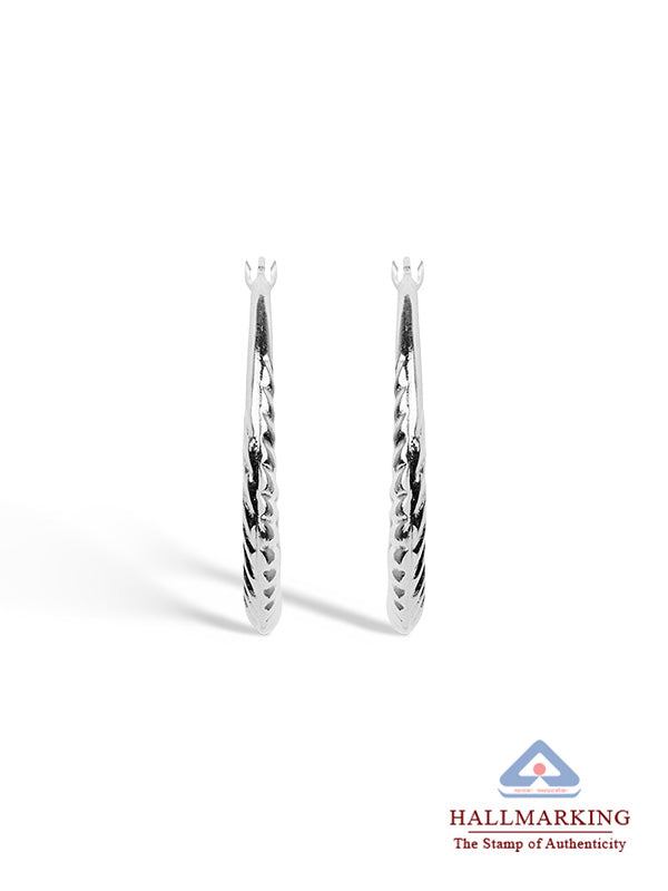 High-Polish Round Hoops