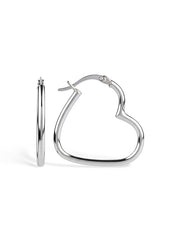 Love Theme Hoop Earrings