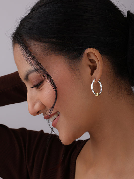 Two-Tone Hoops 25mm