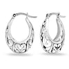 925 Sterling Silver Hoop Earrings for Women