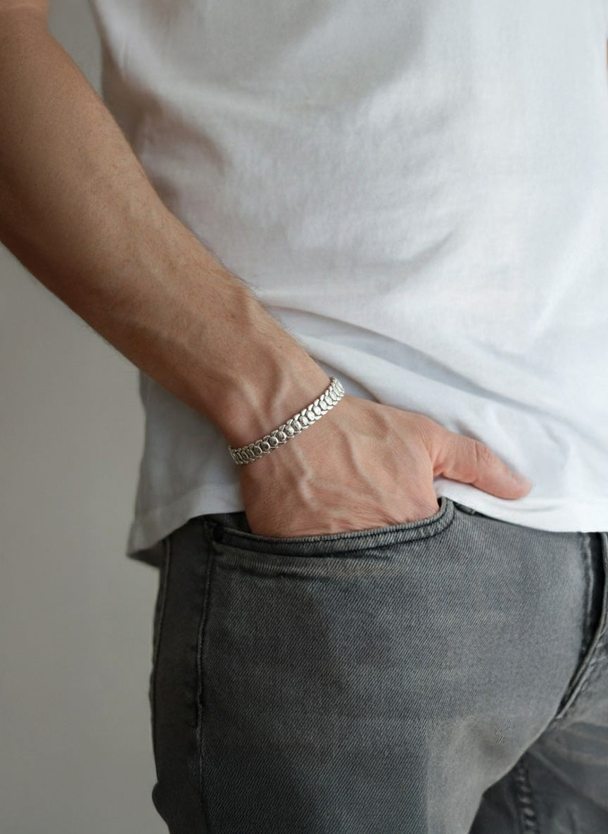 Zivah Graceful Statement Bracelet for Men