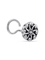 Antique Floral Stud Nose Pin