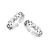 925 Sterling Silver Cut-work Toe Ring For Women