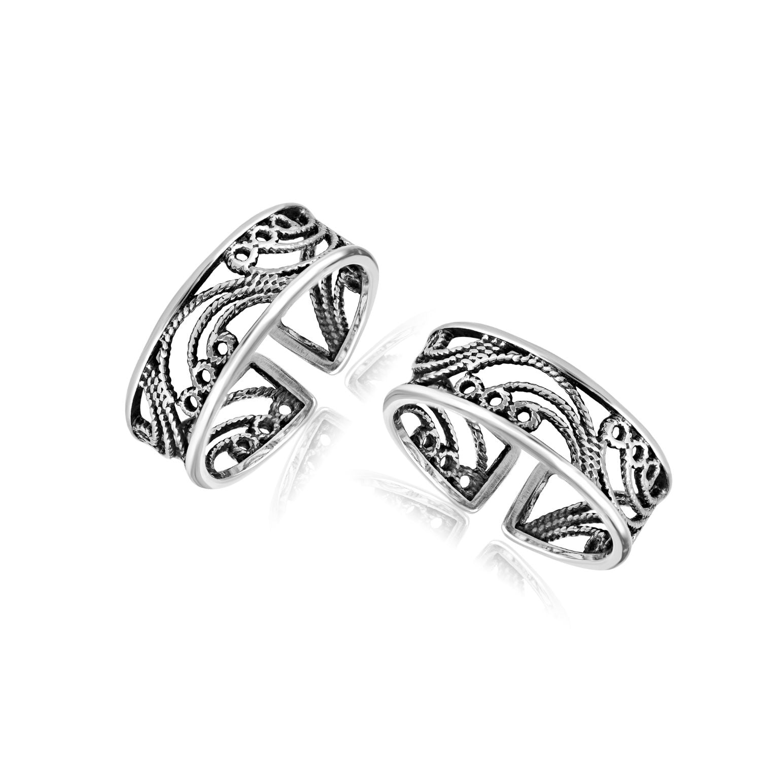 Antique Silver Toe Ring
