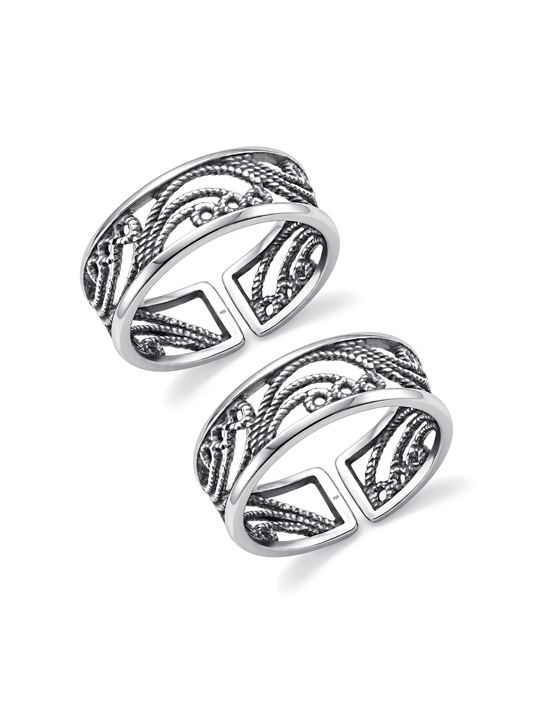 Antique Silver Toe Ring