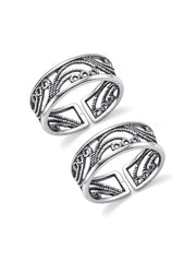 Antique Silver Toe Ring