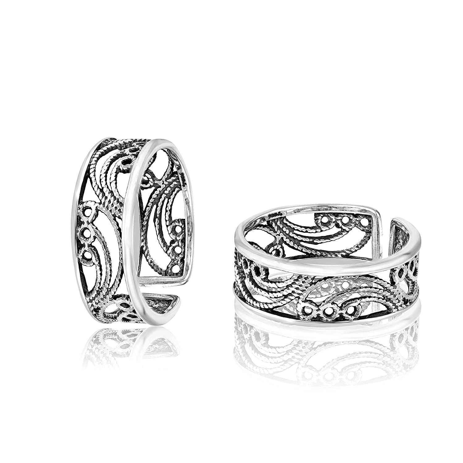 Antique Silver Toe Ring