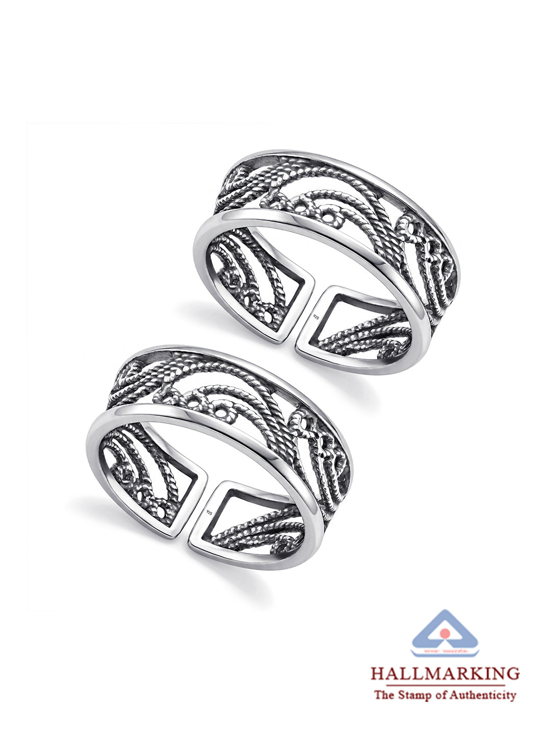 Antique Silver Toe Ring
