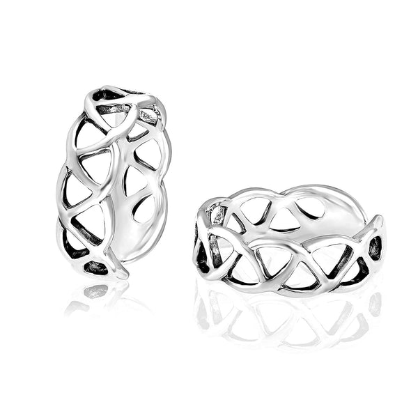 925 Sterling Silver Stylish Cutwork Toe Ring For Women