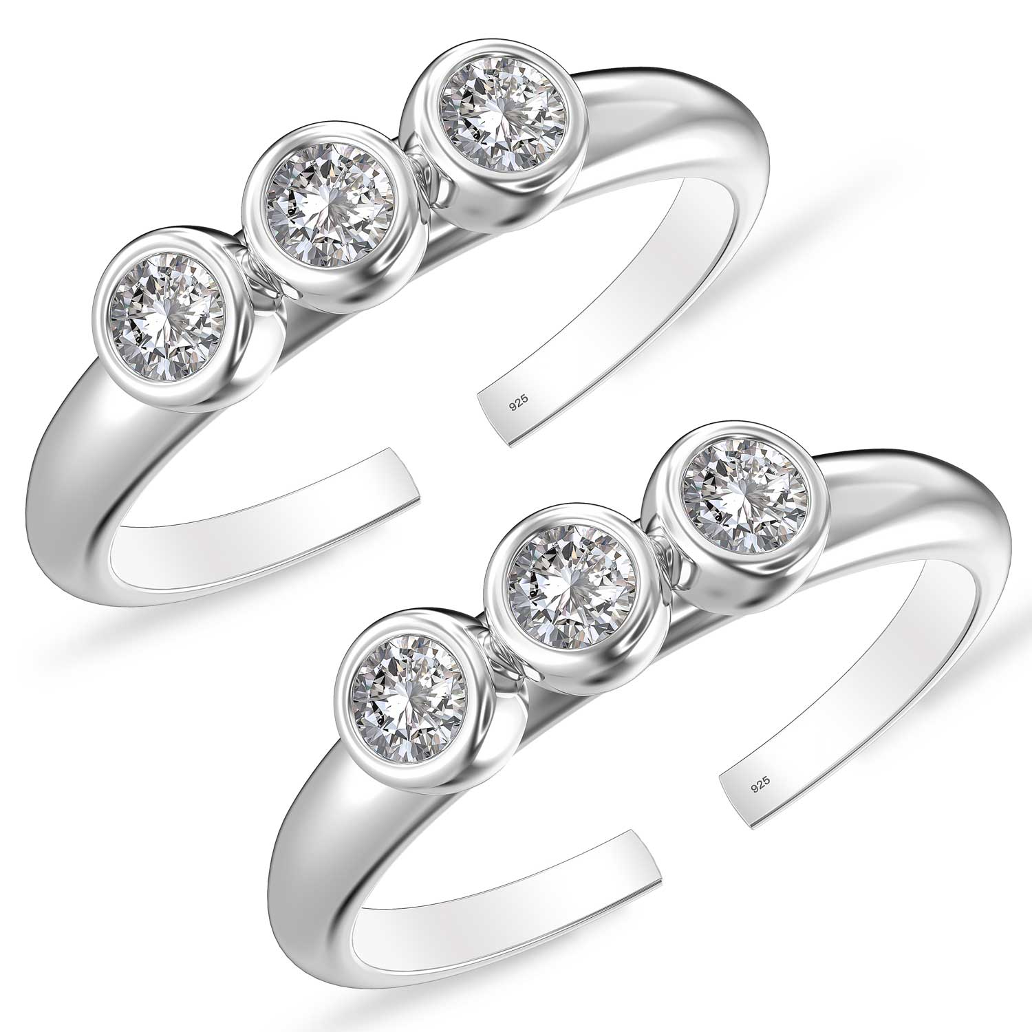 Classic Silver Toe Ring