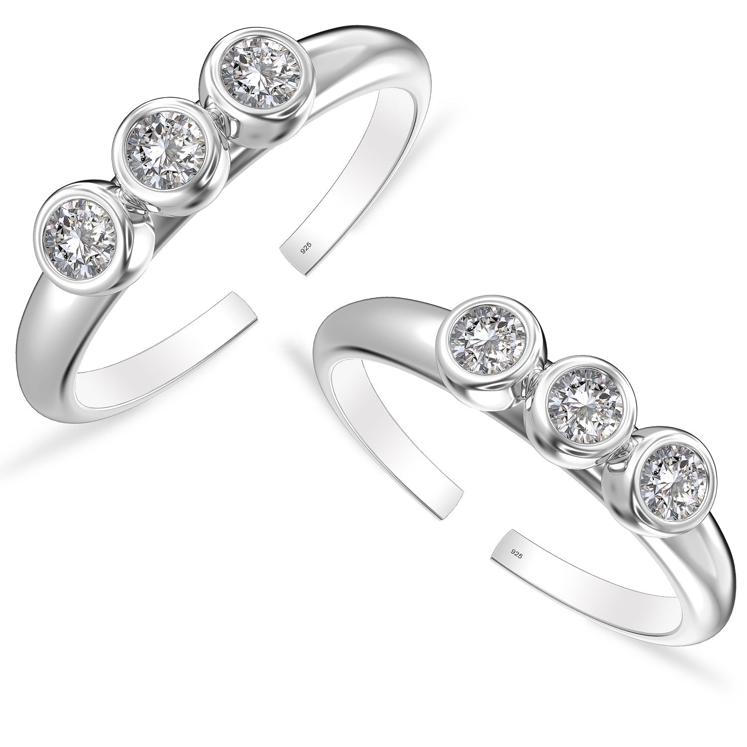 Classic Silver Toe Ring