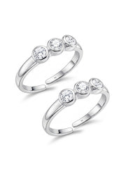 Classic Silver Toe Ring