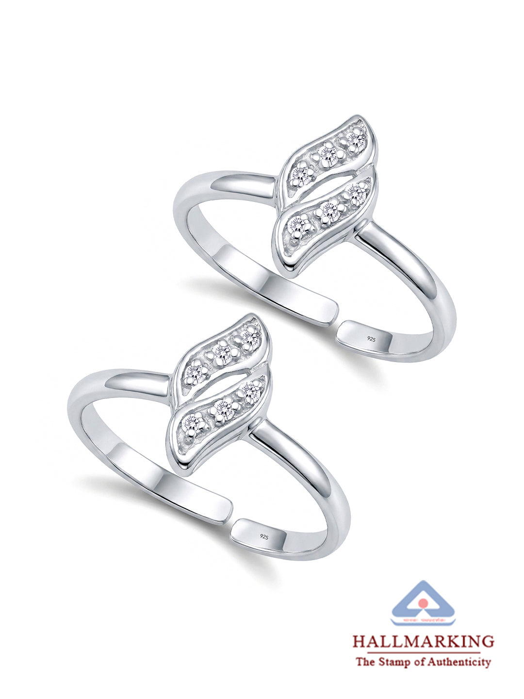 CZ Toe Ring
