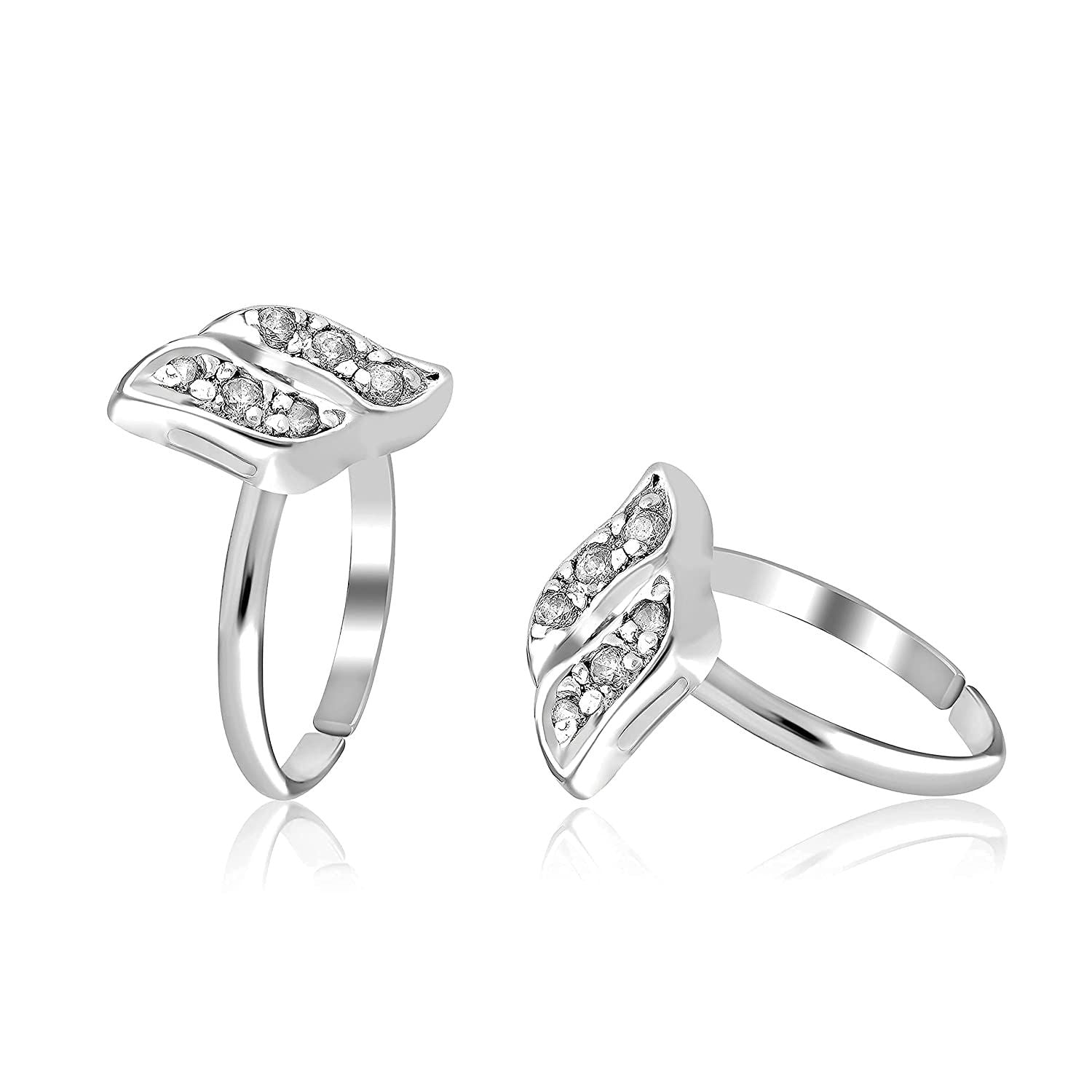12PCs/set Celebrity Jewelry Retro Silver Adjustable Open Toe Ring Finger  Foot - Granith