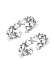 Amora Antique Multi-Heart Women's Toe Ring