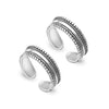 925 Sterling Silver Antique Silver Toe Ring for Women