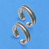 925 Sterling Silver Antique Silver Toe Ring for Women
