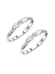 Minimal Silver Toe Ring