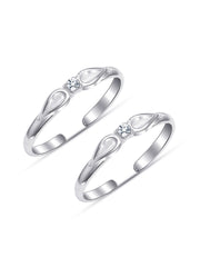 Minimal Silver Toe Ring