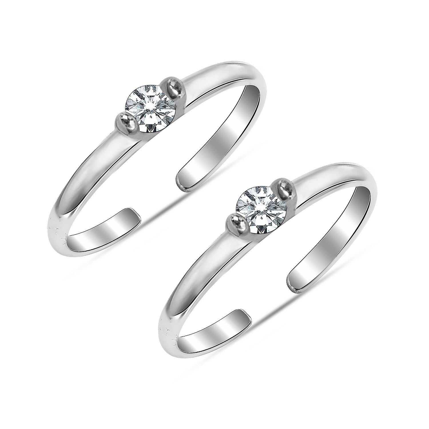 Silver Classic Toe Ring