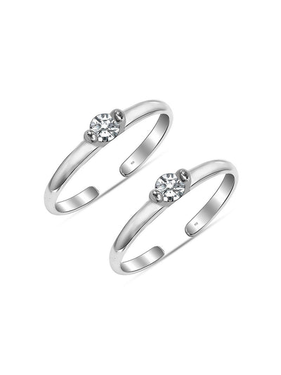 Silver Classic Toe Ring