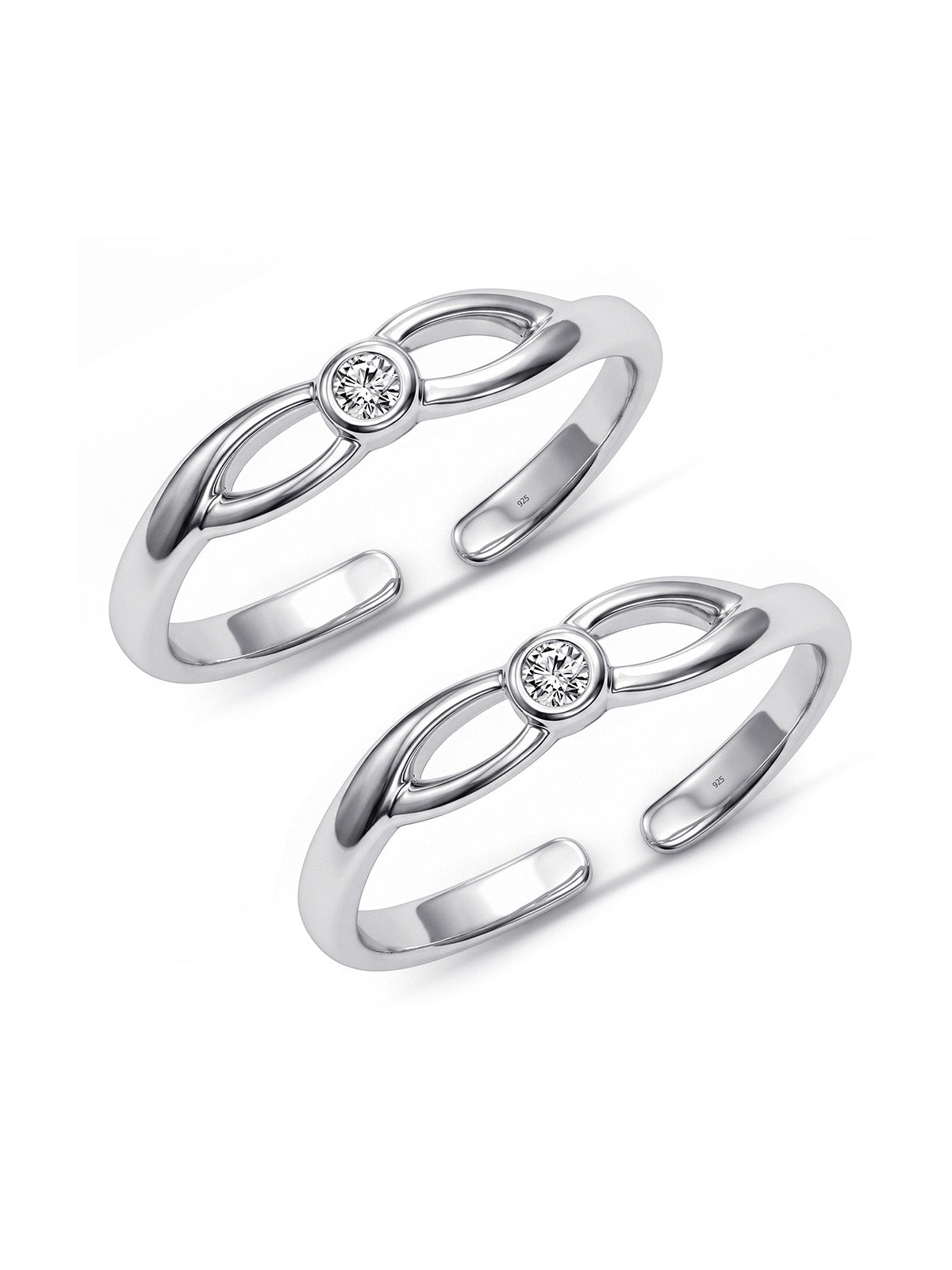 Silver Everyday Toe Ring