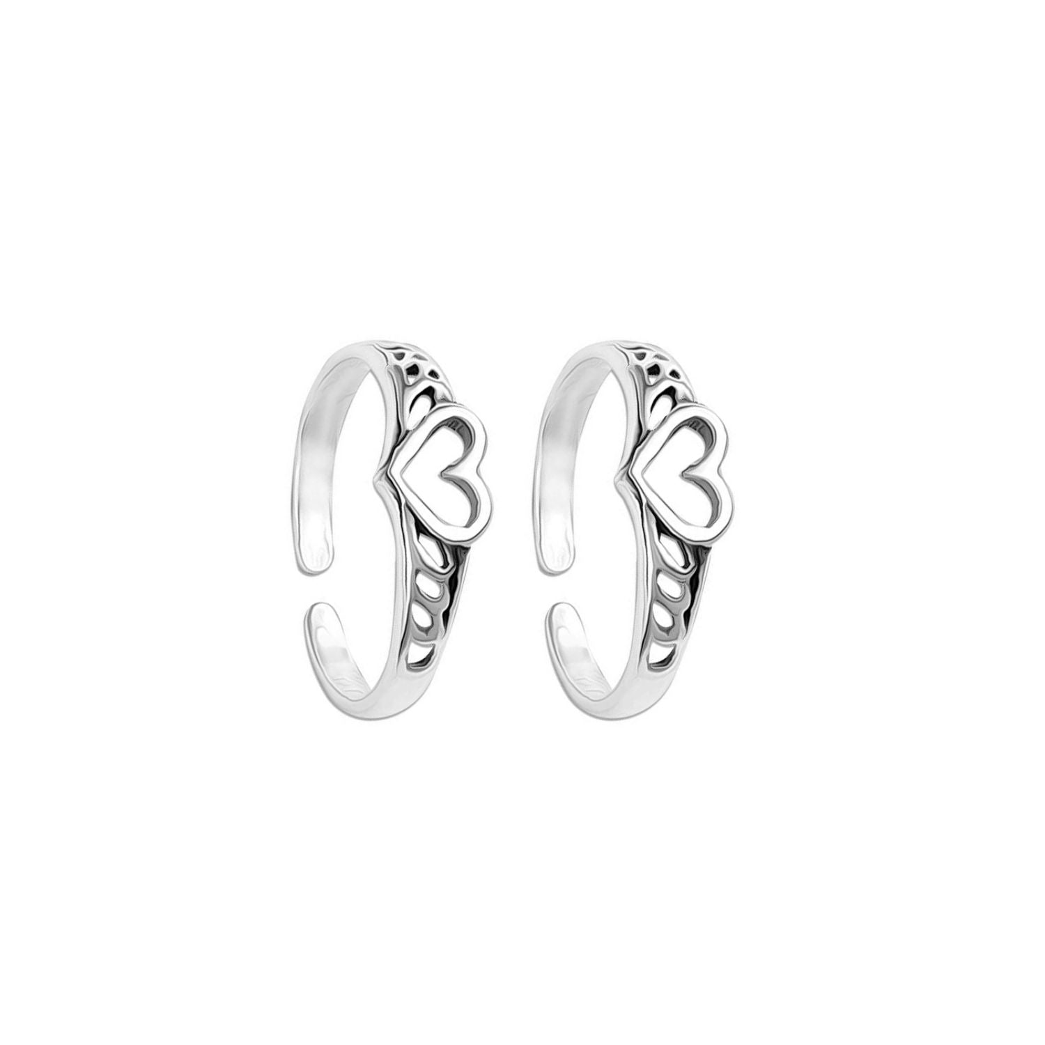 Antique Heart Toe Ring