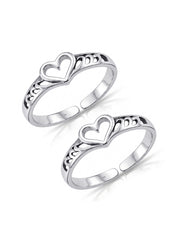 Antique Heart Toe Ring