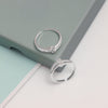 925 Sterling Silver Double CZ Toe Ring for Women