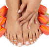 925 Sterling Silver Double Heart Toe Ring for Women