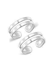 Silver Classic Toe Ring