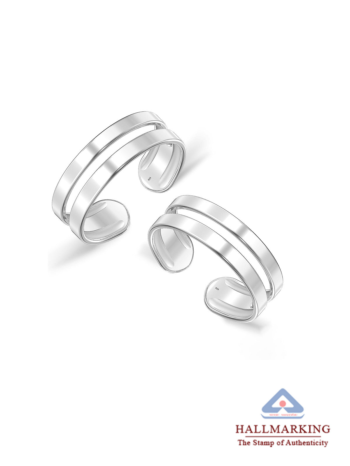 Silver Classic Toe Ring