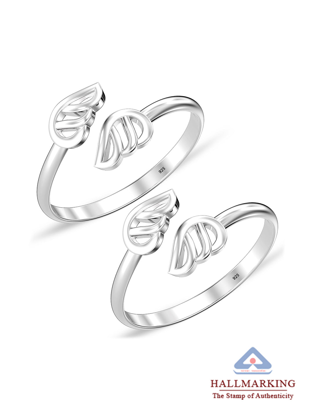 Silver Drift Toe Ring