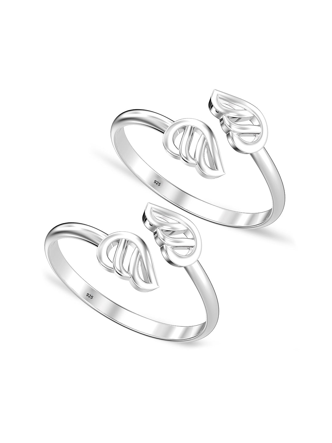 Silver Drift Toe Ring
