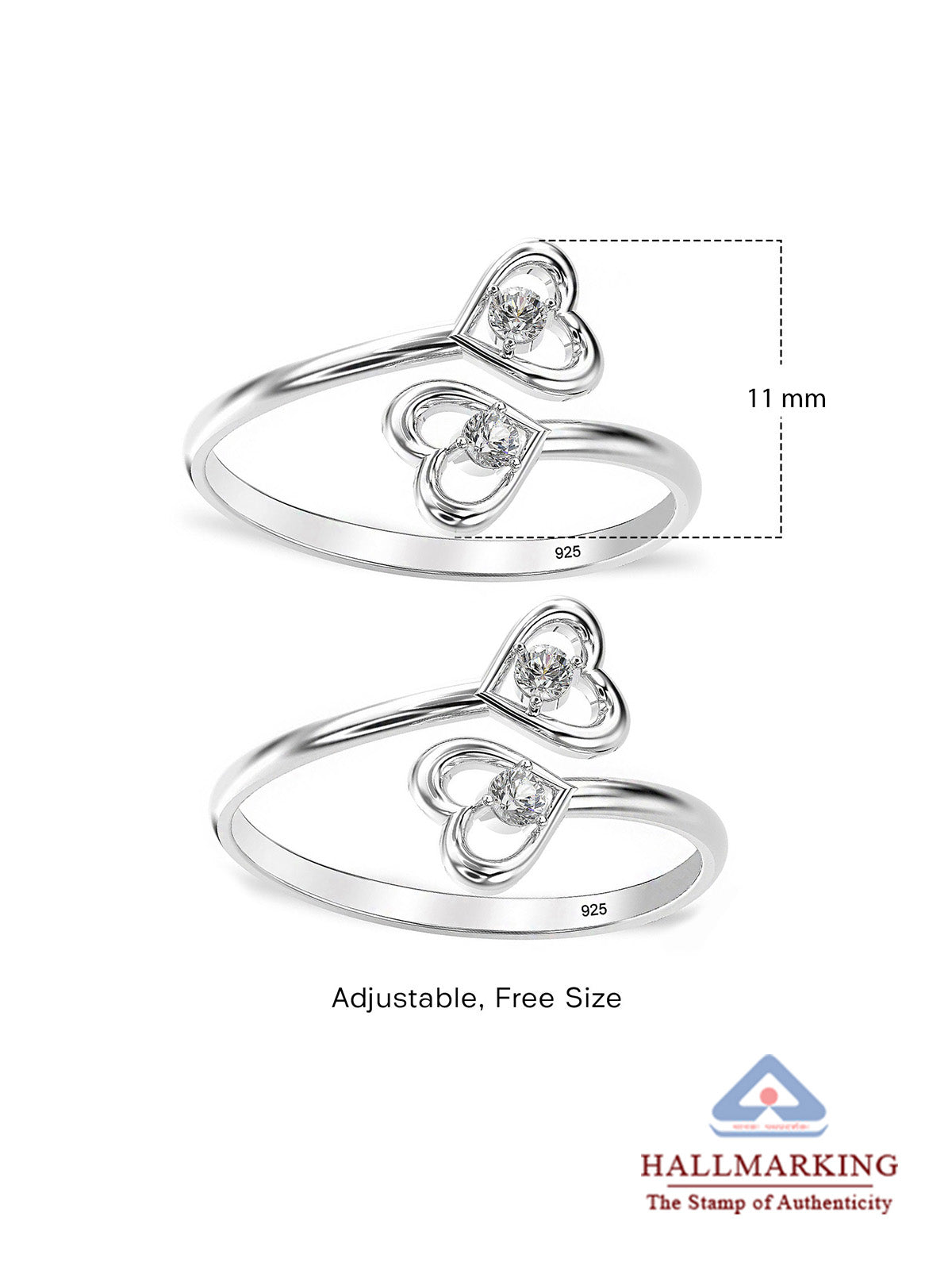 Classic Silver Toe Ring