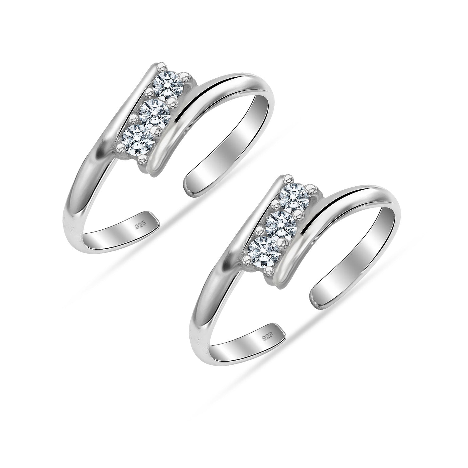 Silver Everyday Toe Ring