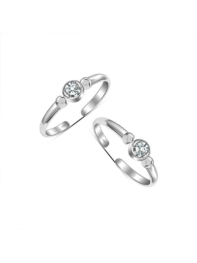 Stella CZ Women's Toe Ring