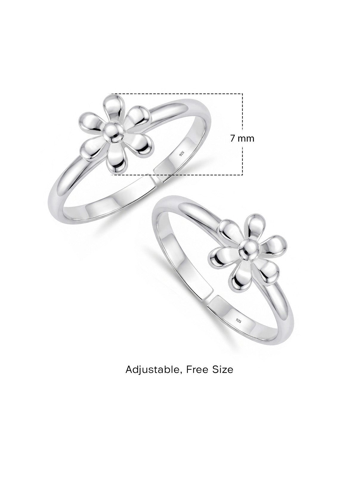 Flower Fancy Toe Ring