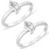 925 Sterling Silver Beautiful Shell Toe Ring for Women